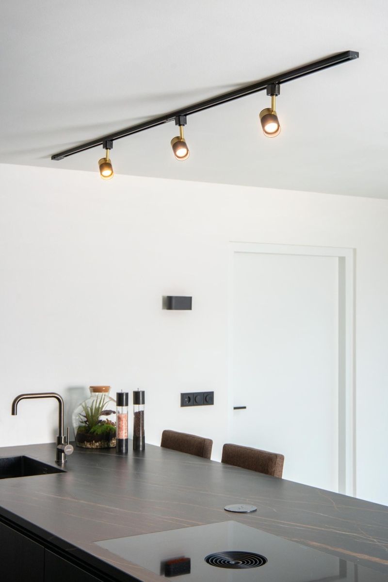 Lucide TRACK FLORIS Track spot - 1-okruhový systém osvetlenia koľaje - 1xGU10 - čierny (predĺženie)